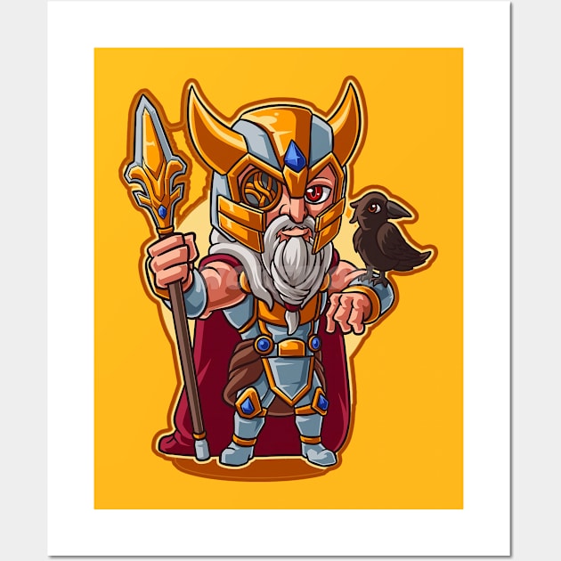 Odin for ICON ART Wall Art by NGOCOK KONTOL